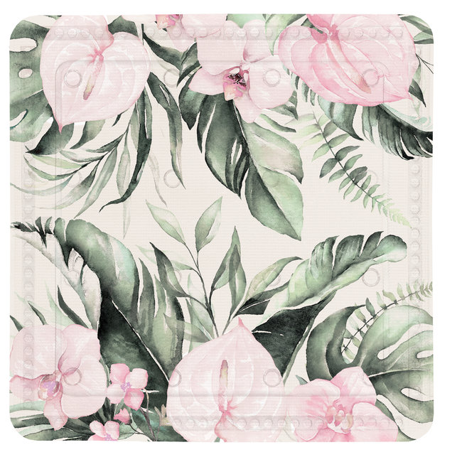 Kleine Wolke Antislip douchemat Garden Multicolor