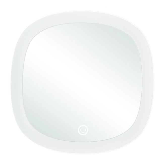 Kleine Wolke  Spiegel Flexy Cube Wit