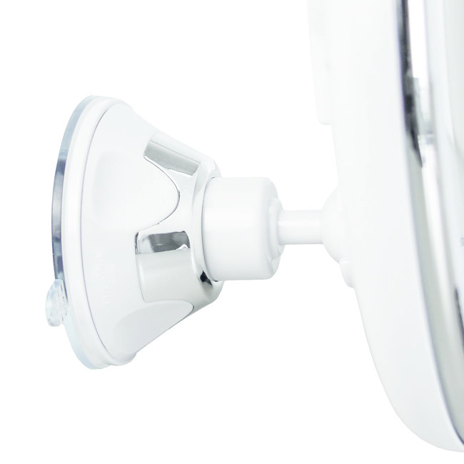 Kleine Wolke  Spiegel Flexy Max Wit / Zilver