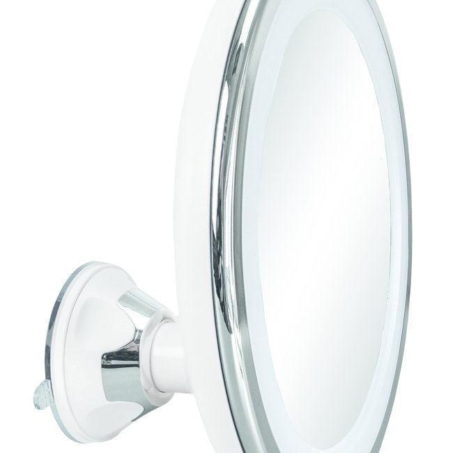 Kleine Wolke  Spiegel Flexy Max Wit / Zilver