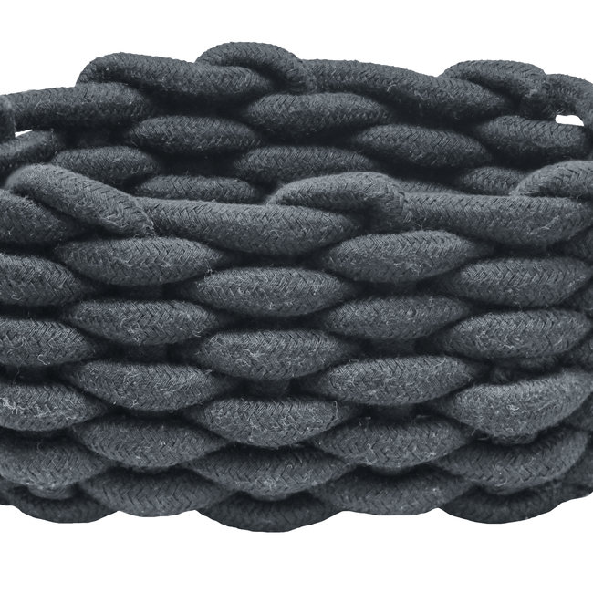 Kleine Wolke Opbergbox Fellone Zwart