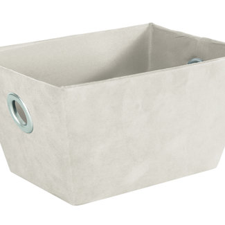 Kleine Wolke Opbergbox Suede Raffia