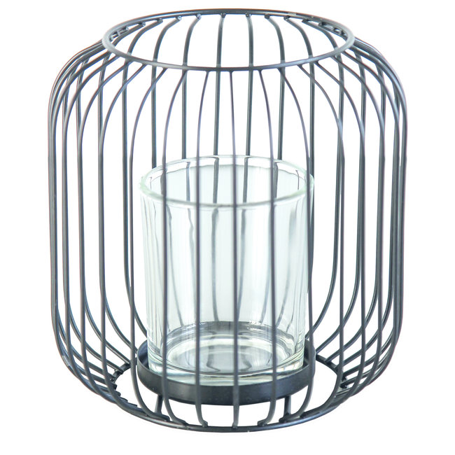 Kleine Wolke Theelichthouder Ballot Zwart