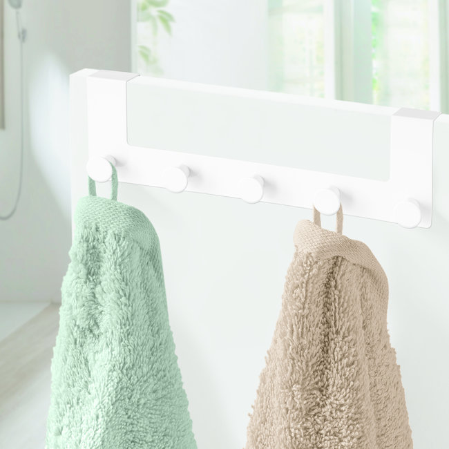 Kleine Wolke Door Hooks Strip Door Hooks Wit