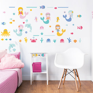 Walltastic Walltastic Wall Stickers Mermaid