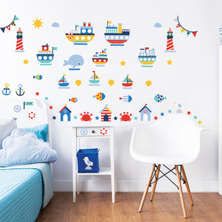 Walltastic Walltastic Wall Stickers Nautical