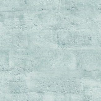Dutch Wallcoverings Vliesbehang - Loft- baksteen mint - M530-04