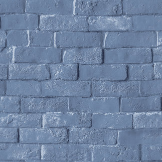 Dutch Wallcoverings Dutch Wallcoverings - Pop- baksteen blauw - L905-01