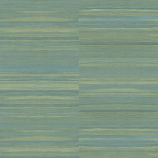 Dutch Wallcoverings FC Akira 70cmx9,14m uni/streep blw/groen - AK2204