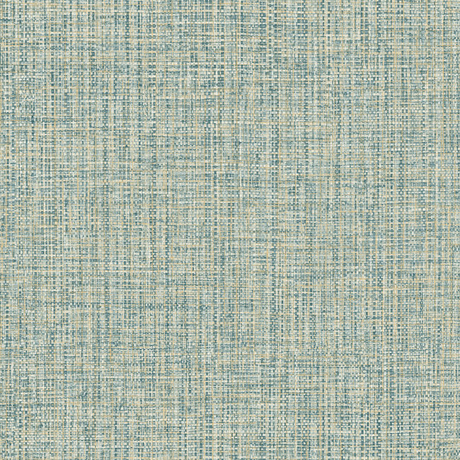 Dutch Wallcoverings FC Artisan Rattan Blue  - vliesbehang - 10m x 53cm - 24944