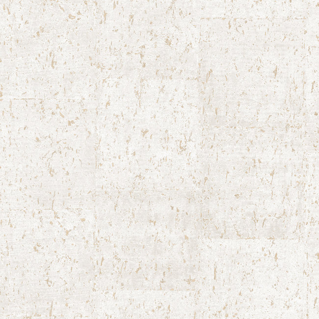 Dutch Wallcoverings FC Artisan Large Cork White  - vliesbehang - 10m x 53cm - 24948