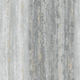 Dutch Wallcoverings Vliesbehang - FC Bakau- Vesuvius Charcoal - 65081
