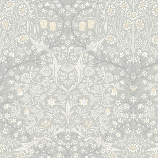 Dutch Wallcoverings FC British Heritage bloem grijs - KT20206