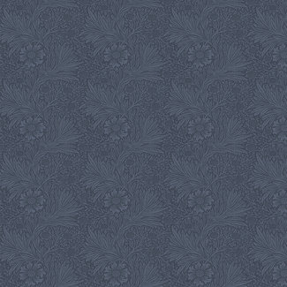 Dutch Wallcoverings Vliesbehang - FC British Heritage bloem blauw - KT20302