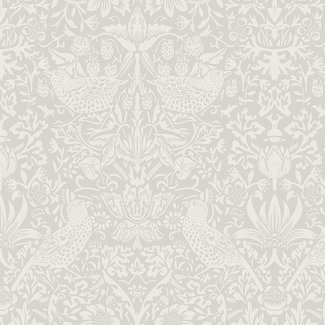 Dutch Wallcoverings FC British Heritage vogel grijs - KT20700