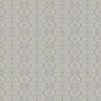 Dutch Wallcoverings FC Renzo dessin grijs/zilver - RE4204