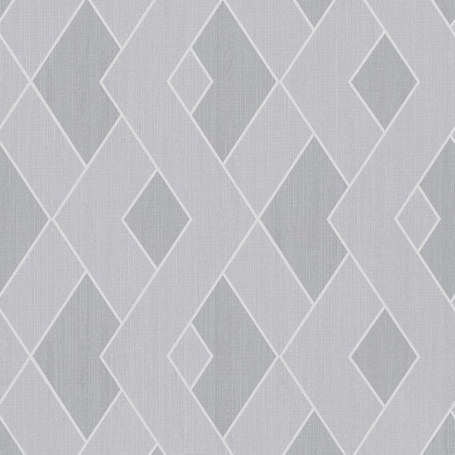 Dutch Wallcoverings FC Thom dessin grijs - vliesbehang - 10m x 53cm - TH9106