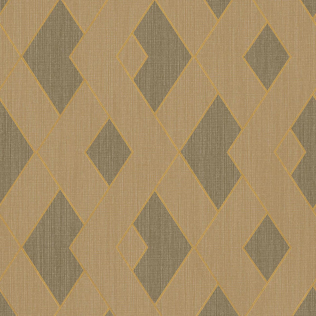 Dutch Wallcoverings FC Thom dessin beige - vliesbehang - 10m x 53cm - TH9108