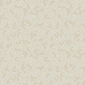 Dutch Wallcoverings Vliesbehang - FC Thom dessin wit - TH9505