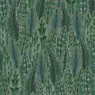 Dutch Wallcoverings Dutch Wallcoverings - FC Amazonia- Amherst Green - 91300