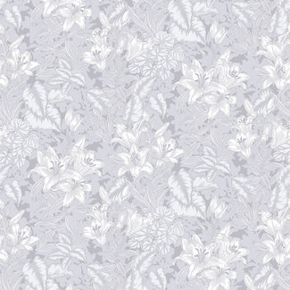 Dutch Wallcoverings Dutch Wallcoverings - FC Nouvel bloem grijs - NO6065