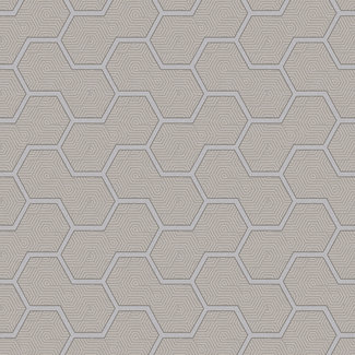 Dutch Wallcoverings Dutch Wallcoverings - FC Nouvel dessin blauwgrijs - NO7136