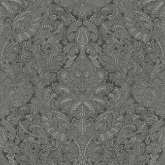 Dutch Wallcoverings Dutch Wallcoverings - FC Santiago medaillon zwart - SA6084