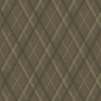 Dutch Wallcoverings Dutch Wallcoverings - FC Sauvage ruit bruin - KT10006