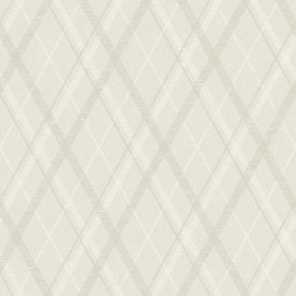 Dutch Wallcoverings Dutch Wallcoverings - FC Sauvage ruit beige - KT10010
