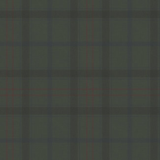 Dutch Wallcoverings Vliesbehang - FC Sauvage ruit groen/rood - KT10214