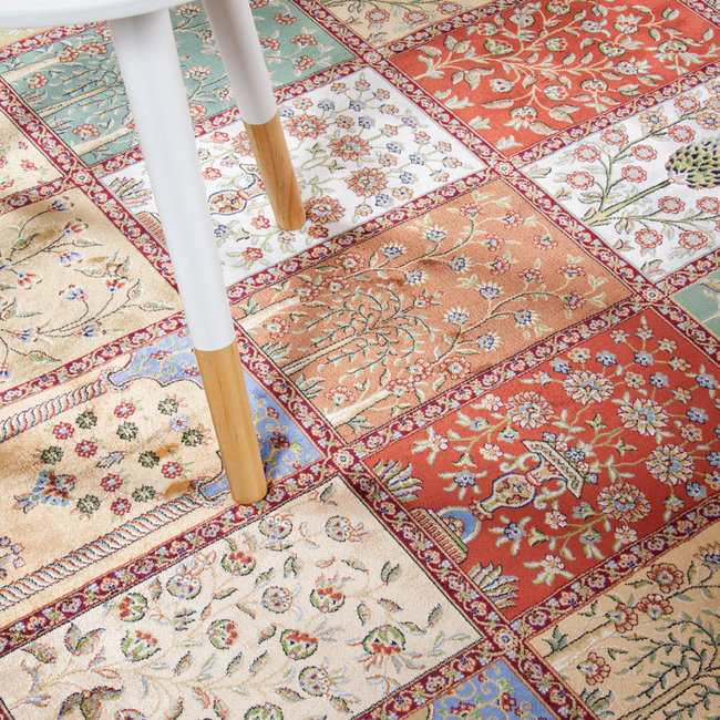 Dutch Living ABC Vloerkleed Qoum Shah 8 Multi 230x160cm 27486