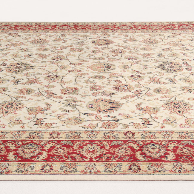 Dutch Living ABC Vloerkleed Farshian Hereke Ivoor/Rood 230x160cm 20851