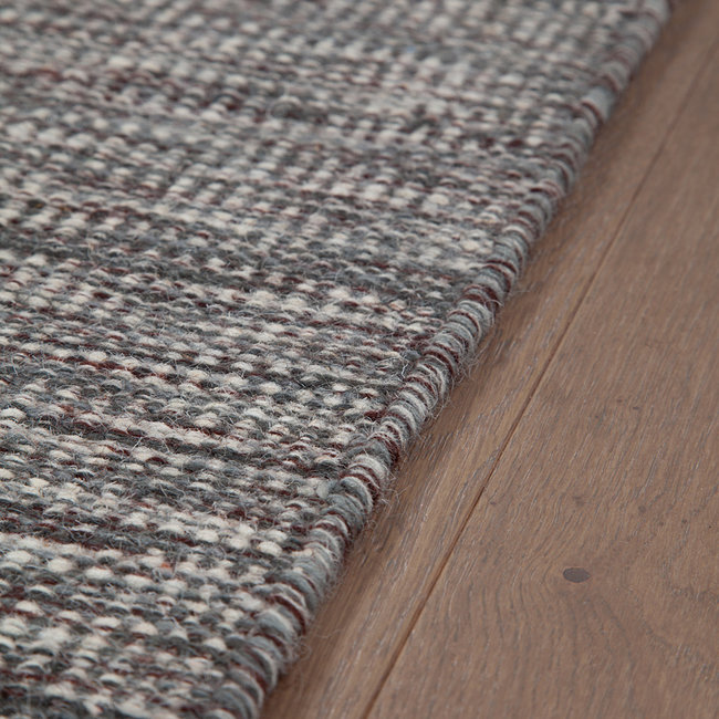 Dutch Living ABC Vloerkleed Trento Grijs/Blauw 230x160cm 25308