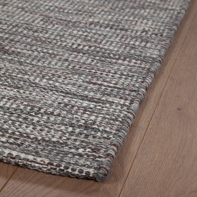 Dutch Living ABC Vloerkleed Trento Grijs/Blauw 230x160cm 25308