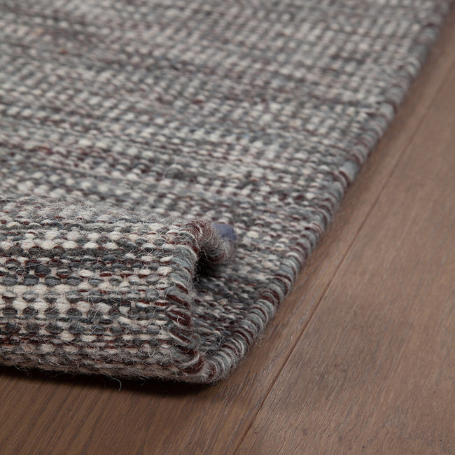 Dutch Living ABC Vloerkleed Trento Grijs/Blauw 230x160cm 25308