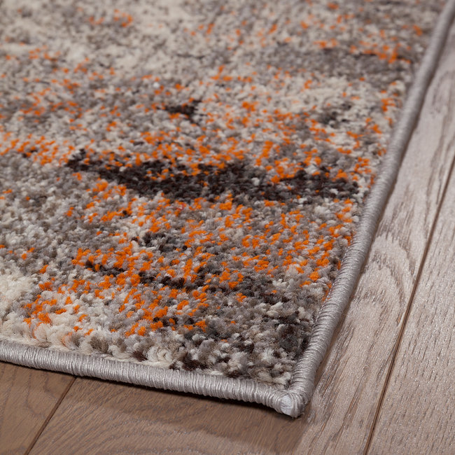 Dutch Living ABC Vloerkleed Soho 4 Ecru/Bruin 160x230cm 33673