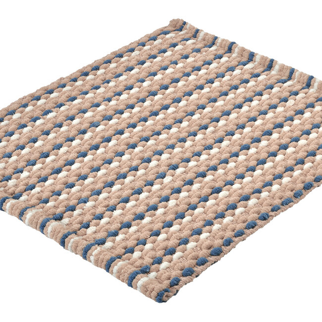 Kleine Wolke Badmat Loop Beige