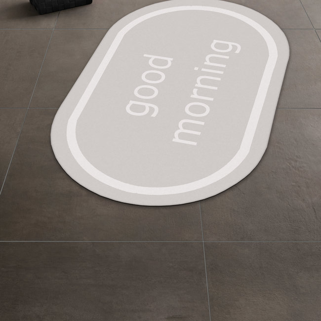 Kleine Wolke Badmat Morning Grijs