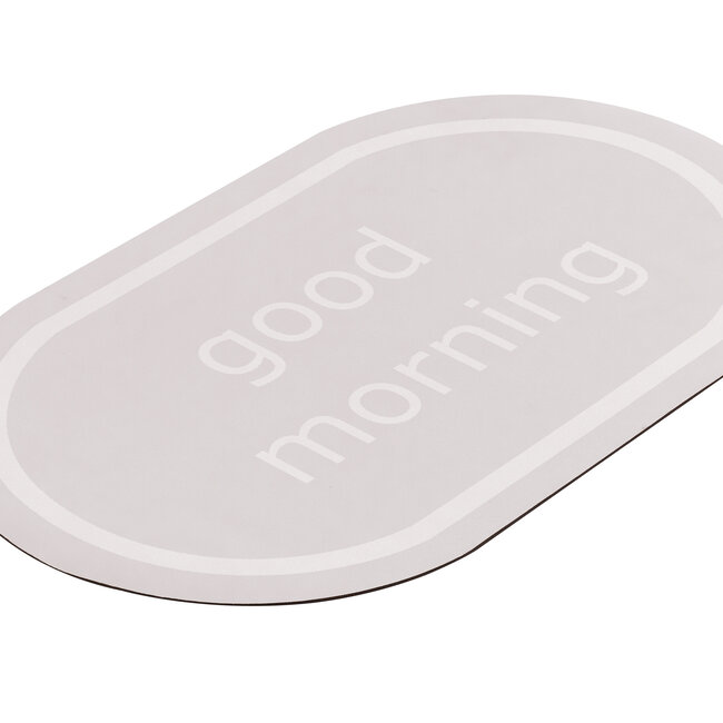 Kleine Wolke Badmat Morning Grijs