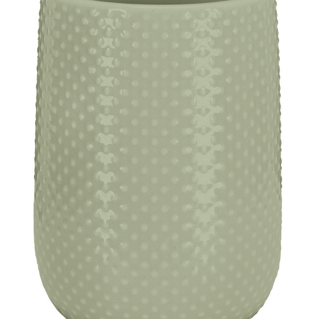 Kleine Wolke Tandenborstelbeker Dotty groen