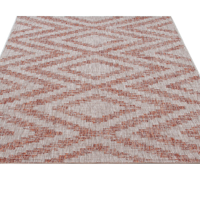 Dutch Living ABC Vloerkleed Ethno 2 Terra 160x230cm