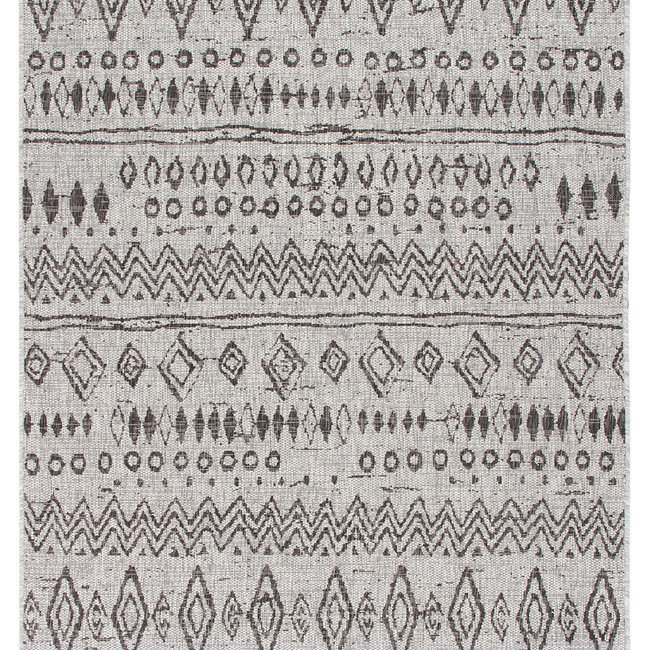 Dutch Living ABC Vloerkleed  Ethno 1 Grey 160x230cm