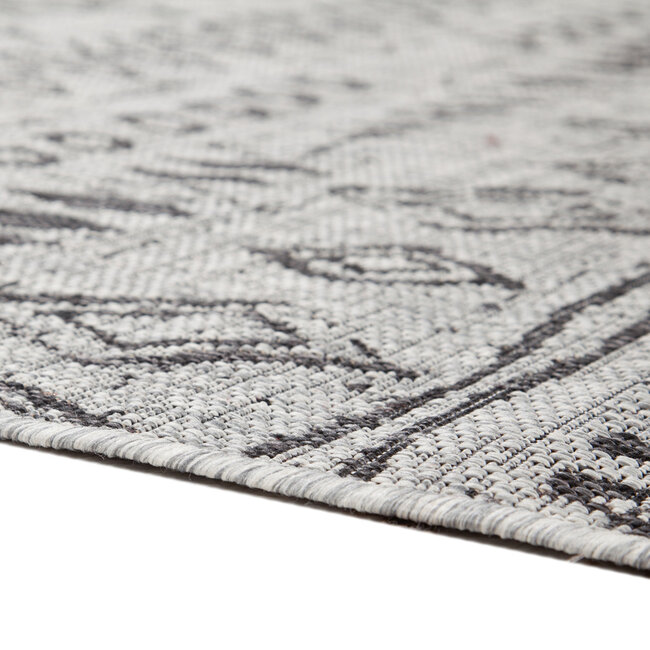 Dutch Living ABC Vloerkleed  Ethno 1 Grey 160x230cm