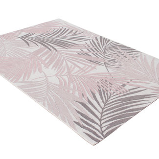 Dutch Living ABC Vloerkleed  Palm Pink 160x230cm