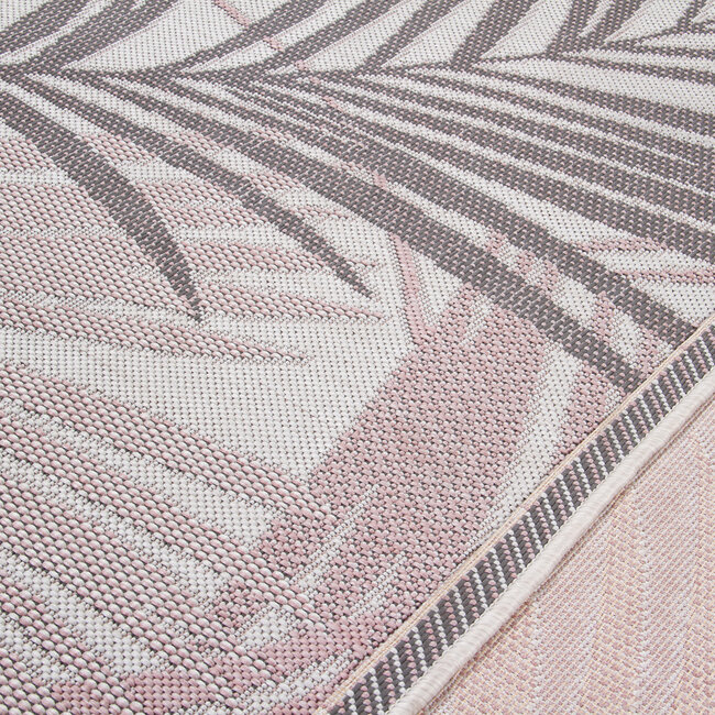 Dutch Living ABC Vloerkleed  Palm Pink 160x230cm