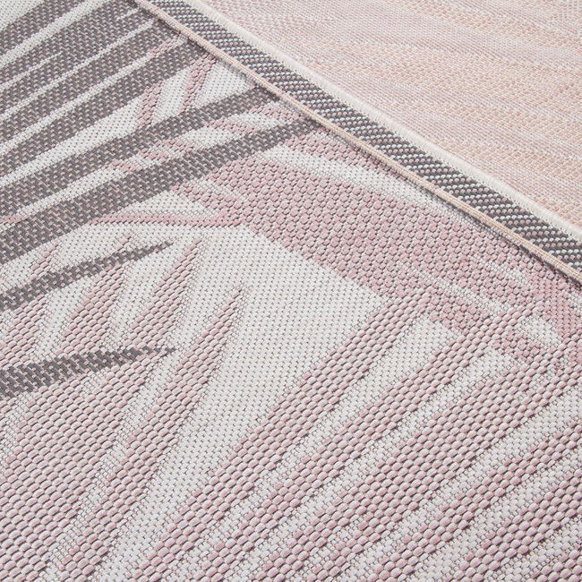 Dutch Living ABC Vloerkleed  Palm Pink 160x230cm