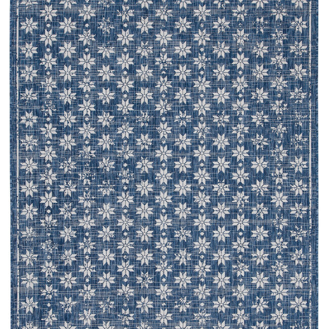 Dutch Living ABC Vloerkleed  Marine 3 Blue 160x230cm