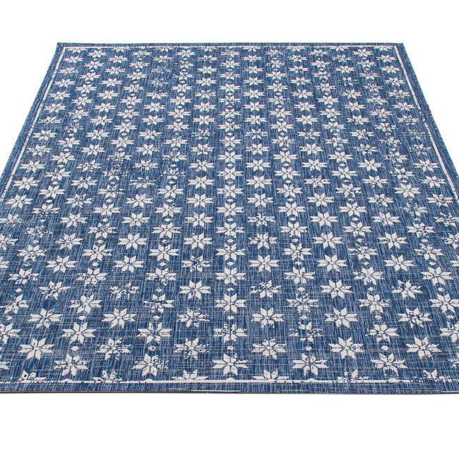 Dutch Living ABC Vloerkleed  Marine 3 Blue 160x230cm