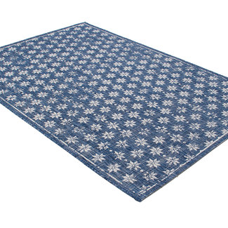 Dutch Living ABC Vloerkleed  Marine 3 Blue 160x230cm