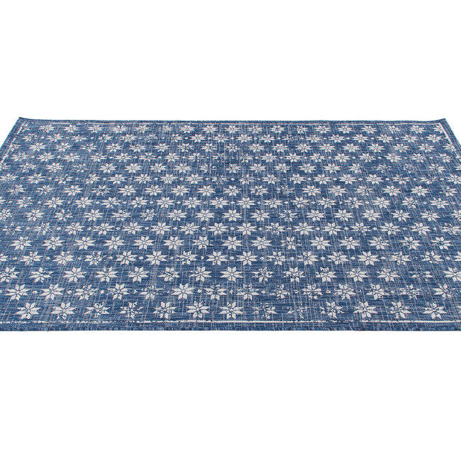 Dutch Living ABC Vloerkleed  Marine 3 Blue 160x230cm
